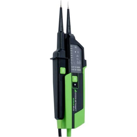 Gossen Metrawatt METRALINE VT LED Tester di tensione e continuità CAT IV 600 V LED