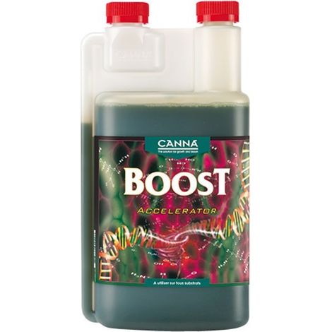 Engrais liquide boost accelerator 1L – Stimulateur de floraison pour rendement et saveur – Compatible sol, hydroponie, fibre de coco – Canna (1/3)