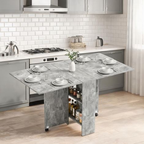 Table de salle à manger en legno truciolato 140 x 75 x 74 cm (1/5)