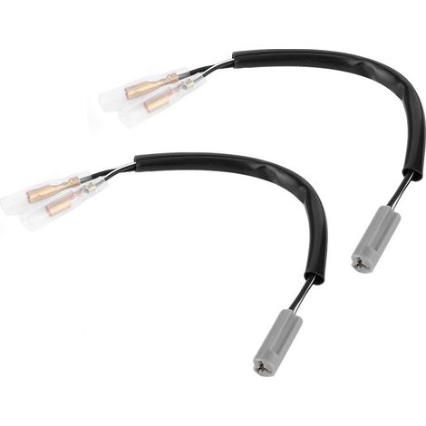 Adaptateur de câblage de clignotant de 7,5 pouces pour motos Yamaha YZFR6, YZFR1, FZ6 et FZ10 (1/5)