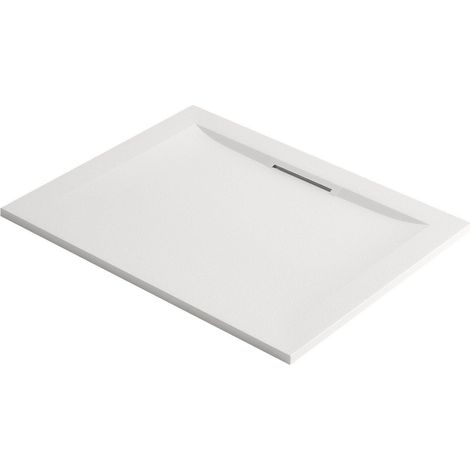 Mira Flight Level Rectangle Shower Tray 1200x800 Low Profile White FREE Waste (1/3)