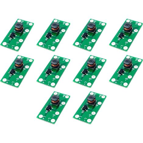Circuit imprimé contrôleur Lampe Solaire 10 pièces, Mini contrôleur Charge Solaire Remplacement Module d'éclairage Solaire, Module commutateur Lampe Solaire régulateur pour éclair (1/5)