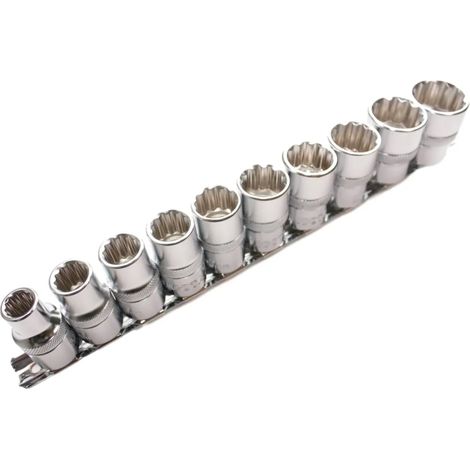 Coffret Douilles 1/2 Pouce Industriel, Douilles 12 Pans 10-24mm (1/5)