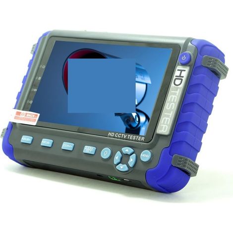 Testeur de vidéosurveillance prenant en charge la caméra IP Testeur De Caméra De Sécurité Analogique 8MP 4MP AHD TVI CVI CVBS, Testeur De Vidéosurveillance IV8C HD Avec Test De Câble PTZ UTP (1/5)