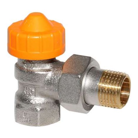 Afriso Dynamisches Thermostat-Ventil Vario-DP Eckform 1/2 für Thermostate 30x1,5 161020.100