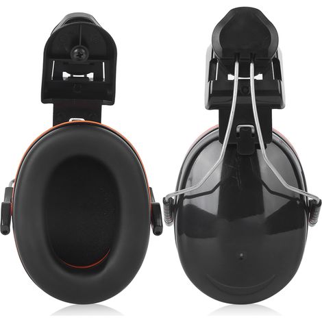Casque de sécurité, protections auditives, protections auditives antibruit, protections auditives absorbant et réduisant le bruit (1/5)