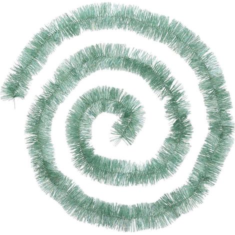 Guirnalda de Navidad holográfica 50x4x2m verde almendra - Atmosphera créateur d'intérieur