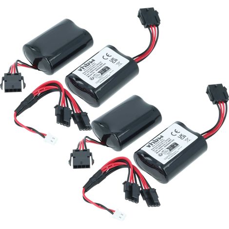 vhbw 2x batería compatible con Visonic PowerMaxPro SR - 720 B - PG2 sistema de alarma, sirena inalámbrica exterior (16000 mAh, 3,6 V, Li-SOCl2)