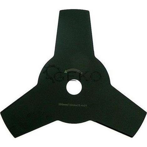 Cuchilla de corte para cepillo Geko G81069M 3 dientes, herramienta de corte precisa para cepillos, resistente y duradera, color negro.