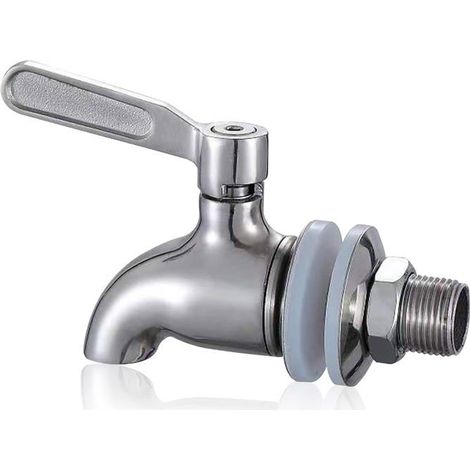 Robinet à bière - BEIJIYI - Acier inoxydable 304 - 16 mm - Durable - Résistant à la corrosion (1/5)
