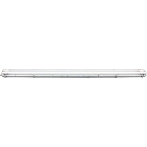Boîtier étanche led 1500mm + 2 tubes t8 2x22w 4400 lumens 4000k GIGALUX - 82210