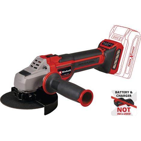 Einhell Professional Meuleuse d’angle Ø125mm sans fil TP-AG 18/125 CE Q Li PXC (18V, moteur Brushless) Livré sans Batterie ni Chargeur