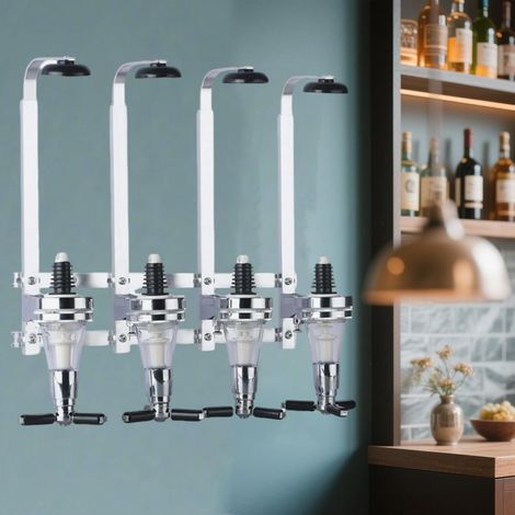 1 Distributeur De Vin Mural, Alliage D'aluminium, Portionneur 35ml, Pour Bar Restaurant Hôtel (1/5)
