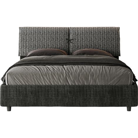 Letto Matrimoniale 160x190 cm con Rete Mados Giada 8 Aragona 8 (1/4)