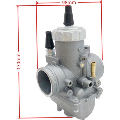 Carburateur compatible avec les motos et véhicules tout-terrain 400Xplorer 400L 4 temps. Système d'alimentation haute précision pour des démarrages à froid en douceur et une atomisation uniforme du ca