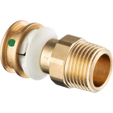 Viega Raxofix raccordo di transizione DN10, DN 10, R 1/2 bronzo al silicio Modello 5311.01, 781521