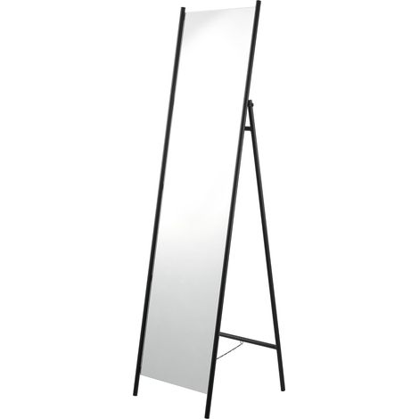 Espejo de pie 160 x 43 x 49 cm negro 030007975 (1/5)