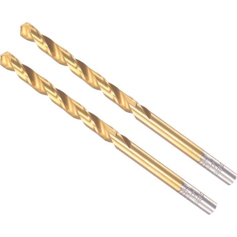 2-Pièces Torsion Foret Mèches 4,3 mm Perçage Diamètre pour Inox Acier (1/5)