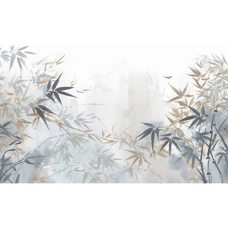 Papier peint panoramique - Arbres oiseau - 130 cm x 83 cm (1/2)
