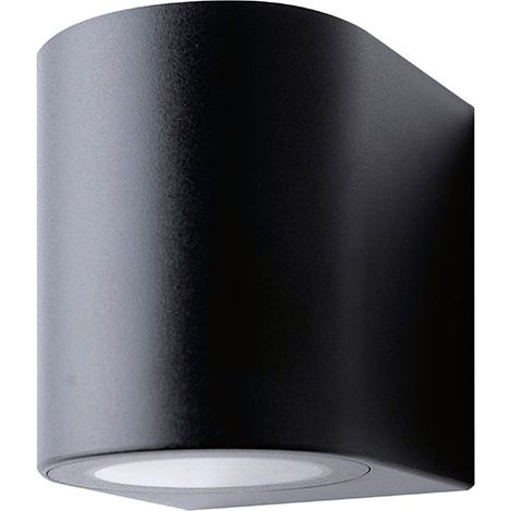 Aplique VEIGA 1xGU10 IP44 Negro (1/2)