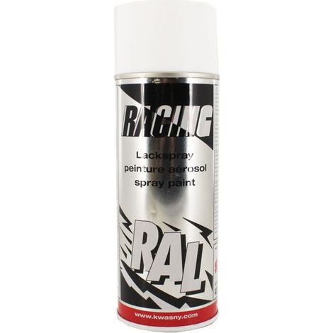 RAL 9010 BLANC PUR Mat (RACING) (Bombe peinture... (1/2)