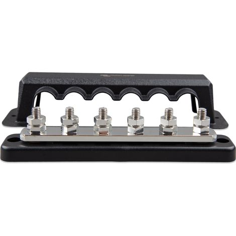 Busbar 250A 2P avec 6vis plus protection