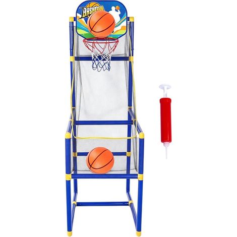 Panier Basketball Intérieur pour Activités Sportives en Plein Air avec Basketball De Jardin Pour Plage Parc Terrain De Jeux Jardin Et Extérieur Camping Fête Et Carnaval (1/5)