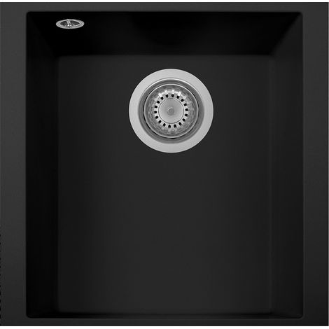 Lavello composito cucina Plados ON4110ST una vasca Sottotop - UG 70 Nero Matt