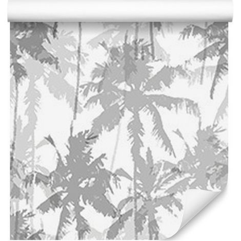 Papier peint arbres, plantes et palmiers pour salon et chambre 50x1000 cm (1/5)
