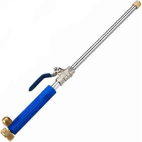 High Pressure Water Nozzle Spray Gun Water Lance With Spray Nozzles Garden Hose Connection 46 Cm Garden(1pcs-blue) (1/5)