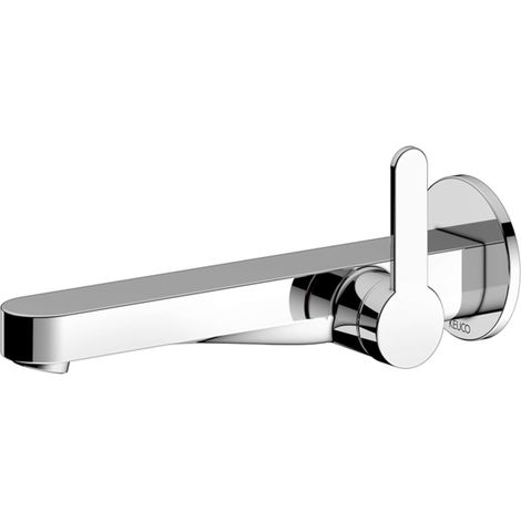 KEUCO IXMO Mezclador monomando de lavabo, 225mm, rosetón redondo, (1/2)