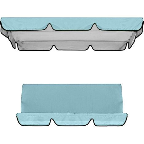 Housse De Chaise De Jardin - Tissu Polyester 210D - Résistante Aux Déchirures - Pour Fauteuil 3 Places - Extérieur - 1 Pièce (1/5)