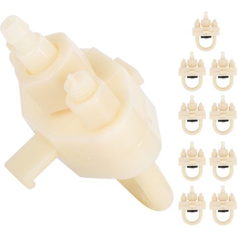 Lot de 10 interrupteurs en forme de U renforcés pour fontaine à eau automatique pour volailles. (1/5)