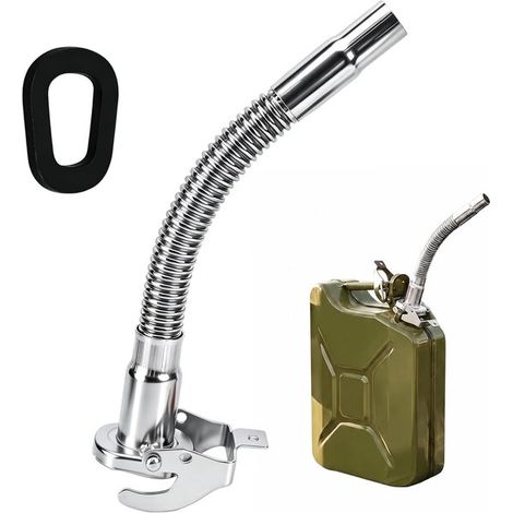 Bidon avec bec verseur pour carburant – 5 L, 10 L ou 20 L – Pour voiture, camion et moto (1/5)