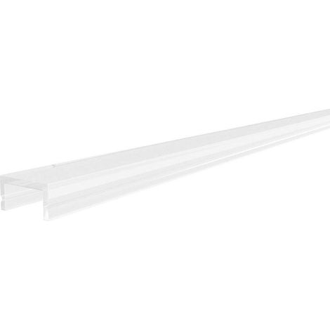 EVN Lichttechnik Kunststoff-Abdeckprofil matt 200cm KAM 200 (1/2)