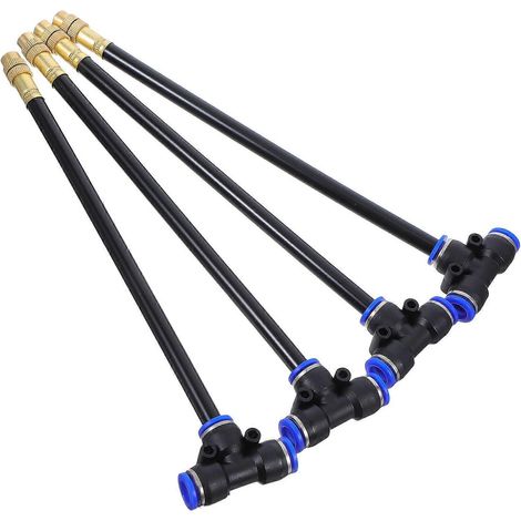 4Pcs Brass Mist Nozzle for Cooling Garden Adjustable Copper Atomizing Sprayer (1/5)