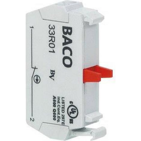 BACO 33R01 Kontaktelement  1 Öffner  tastend 600 V 1 St.