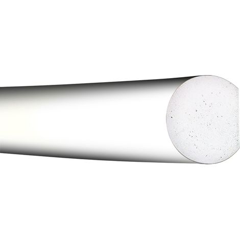 Moravia Prallschutz MORION Kreis Flächenschutz 32 x 40 x 1000 mm weiß (1/2)