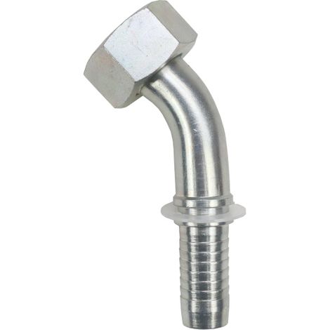 Metrische Winkelhülse, Innengewinde, DKOL 45, DN16, 18L, M26x1,5, Premium (1/3)