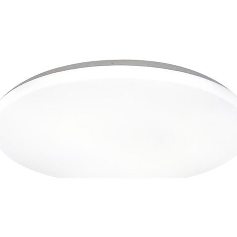 ZOLGINAH LED Plafonnier 12W Blanc Naturel 4000K Rond 23 CM,Plafonnier Lampe Étanche IP54,180 Angle Lampe de Plafond pour Salon,Salle de Bain,Chambre,Couloir,Cuisine,Pas de Détecteu (1/4)