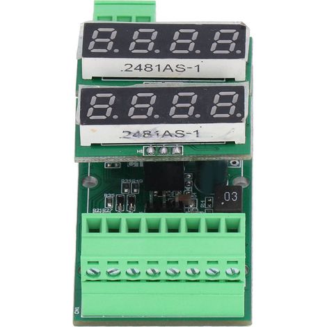 Temperaturtransmittermodul mit Detektionssensor, Digitalanzeige, hohe Genauigkeit, 2PT100 WSM03-01 (ohne Sockel) (1/5)