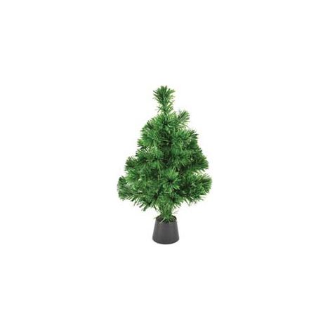 Albero di Natale a Fibre Ottiche 45 cm H. Base in Plastica