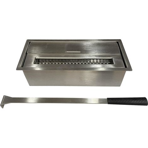 Bruciatore a Bioetanolo per Camini 1,5L 28x12,5x8,5 cm in Acciaio (1/5)