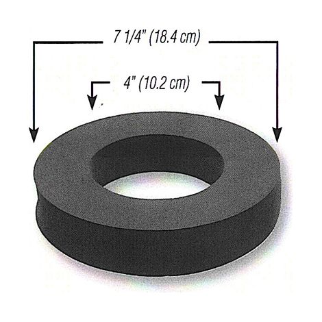 Joint mousse - dimensions au choix - 18,4x10,2x3,18cm