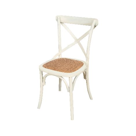 Silla de cocina 47x86x52 cm Silla de ratán y madera moderna Silla Thonet rústica Silla de comedor Cross Sillas vintage de bistró