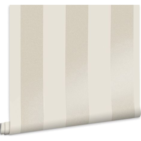 Laura Ashley Lille Pearlescent Streifen Linen Vliestapete - 10mx52cm