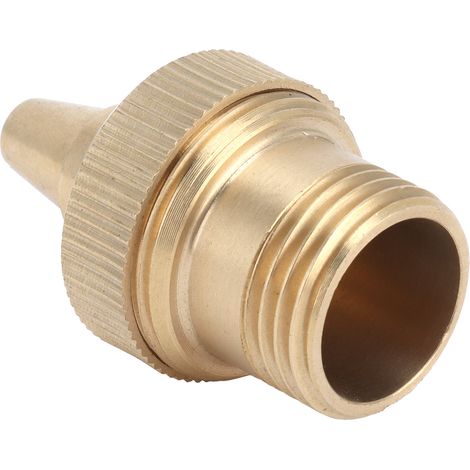 Buse de brumisation réglable en laiton, filetage mâle G1/2 DN15, pulvérisateur fin pour fontaines, bassins et jardins aquatiques. (1/5)