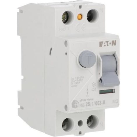 Interruptor diferencial tipo A de 2 polos, 25 A y 0,03 A xPole Home HNC-25/2/003-A 194684