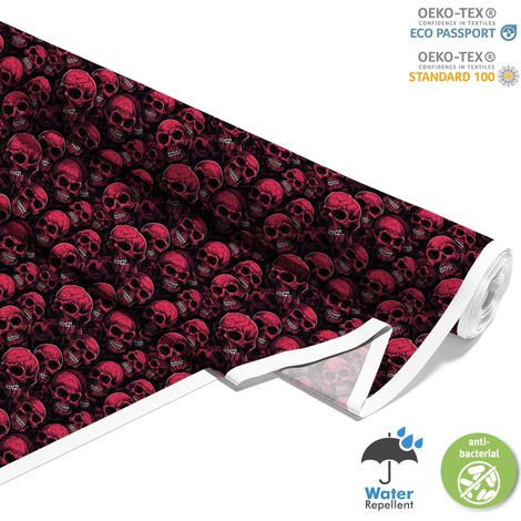 TESSUTI DECORATIVI PER ESTERNI OXFORD - Motivo Teschio I DX4178 (1/5)
