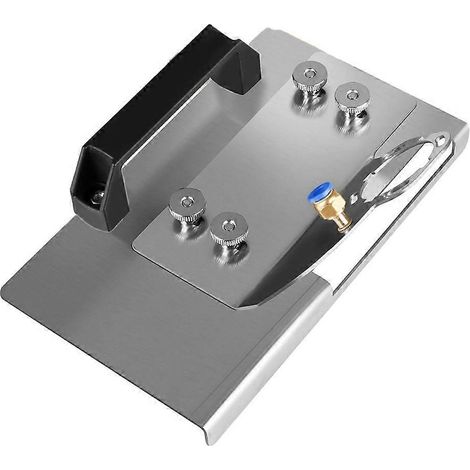 Outil de chanfreinage à 45° pour carrelage, support pour meuleuse d'angle permettant la découpe de chanfreins à 45° sur carrelage, compatible avec 100 meuleuses d'angle différentes A-JBMEDIA (1/4)